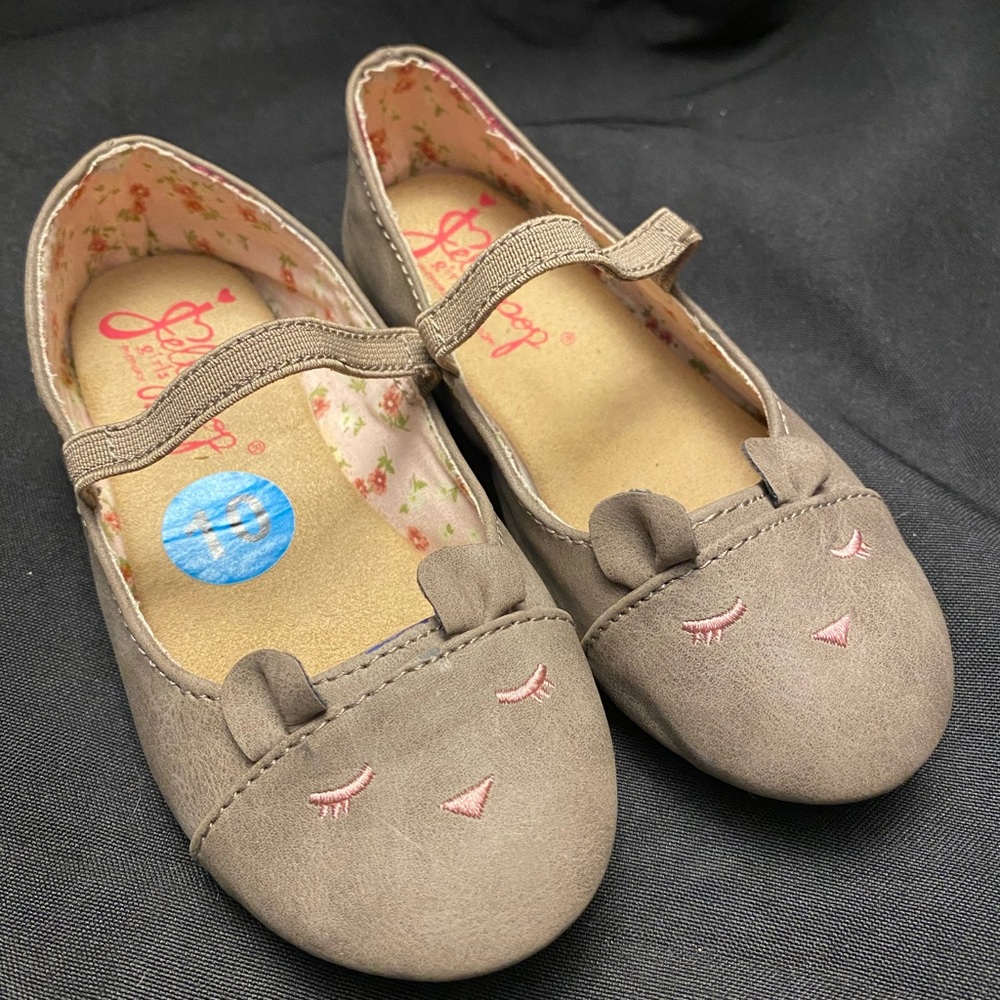 JellyPop Kids-Mary Jane Animal slip on-Size: 10